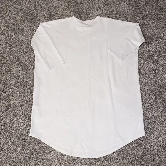 Tuckernuck Pomander Place White Jersey Sue Tunic Shift Dress XS/S - Picture 4 of 4